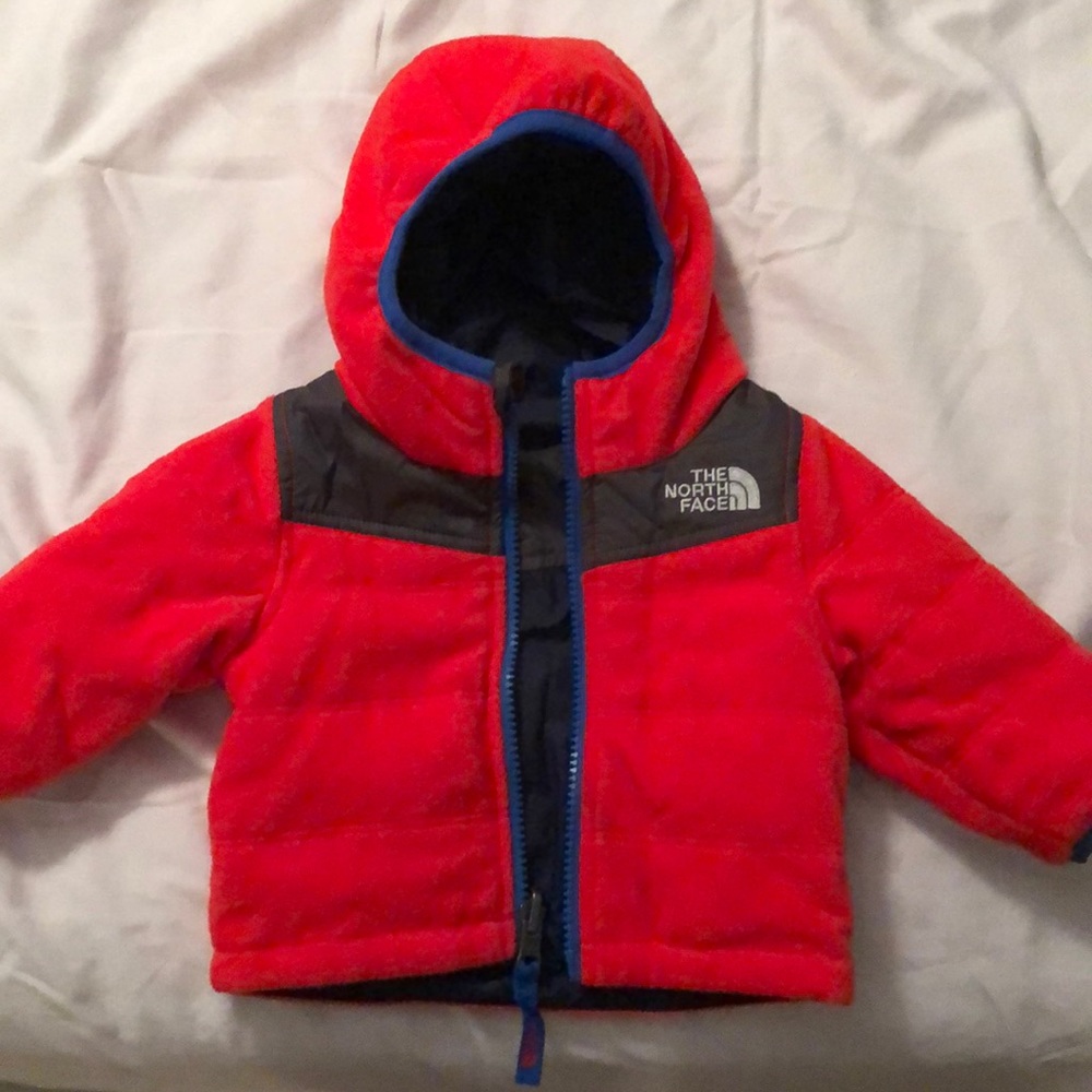 Reversible Baby Boy North Face Jacket